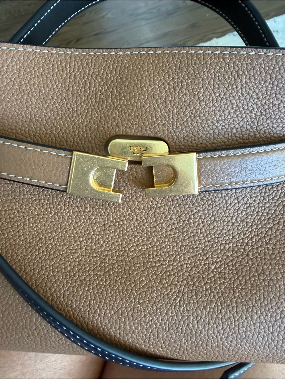 Tory Burch Petite Lee Radziwill bag Leather Top-Handle - Picture 6 of 9